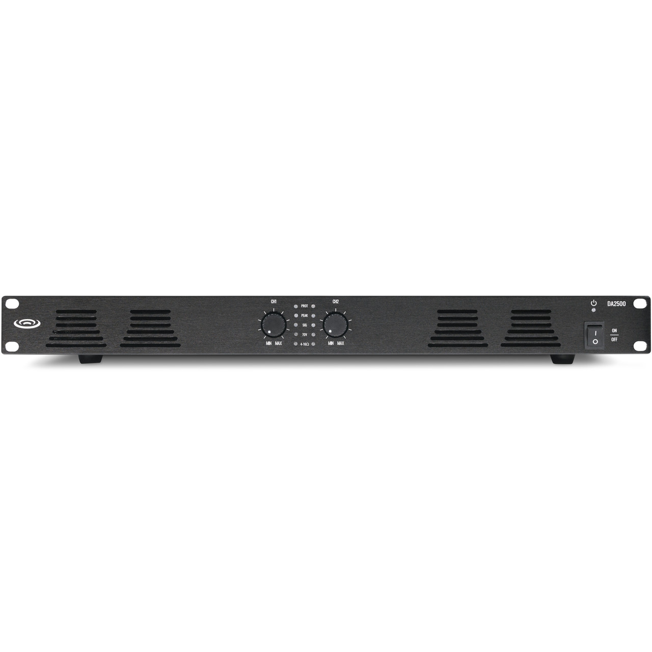 Baseball Field Sound System with an S12 12" and 2 S10 10" Stadium Speakers, MX9 9-Channel Mixer, DA2500 Power Amplifier and PTT1 Paging Microphone